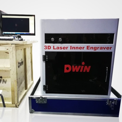 2D 3D Kristal Oyma Makinesi, CE 3D Fotoğraf Kristal Lazer Oyma Makinesi